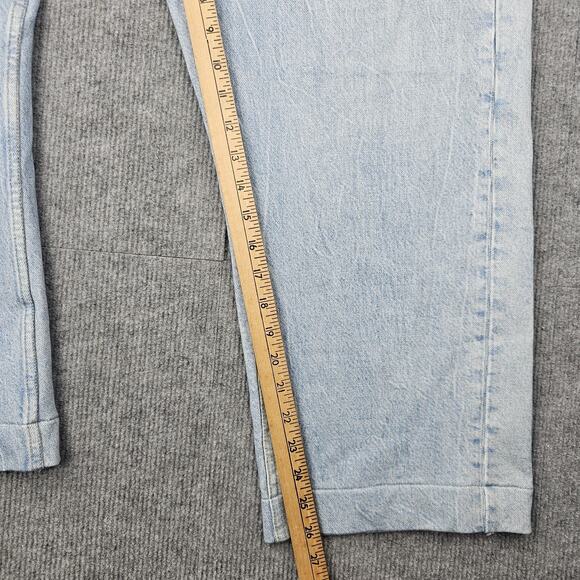 Rag & Bone Miramar Pants Womens 2XL Light Wash Denim Print Elastic Waist Jogger - Picture 3 of 7